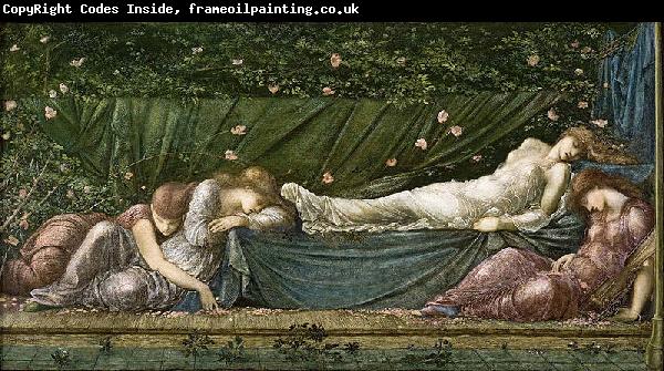 Edward Burne-Jones The Sleeping Beauty from the small Briar Rose series,